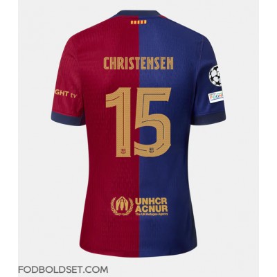 Barcelona Andreas Christensen #15 Hjemmebanetrøje 2024-25 Kortærmet Barcelona Andreas Christensen #15 Hjemmebanetrøje 2024-25 Kortærmet